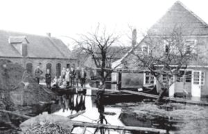 Powódź w Szydłowie na przełomie lat 20. i 30. XX wieku.